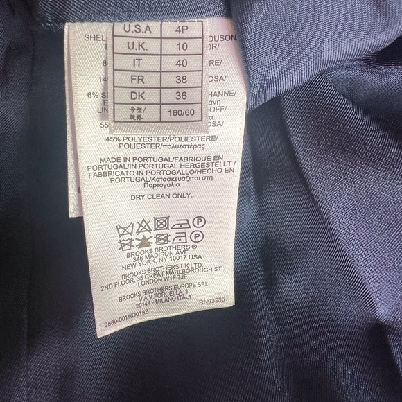 Brooks Brothers Bonotto Dress Size 4P - Picture 13 of 13